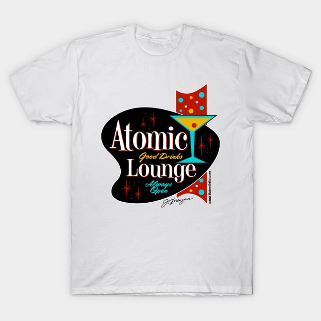 ATOMIC LOUNGE T-Shirt by Modern-ArtifactsLLC